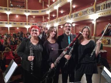 Concerts educatius "Bufa la Fusta" amb el quartet de fustes de Camerata XXI al Teatre Bartrina de Reus